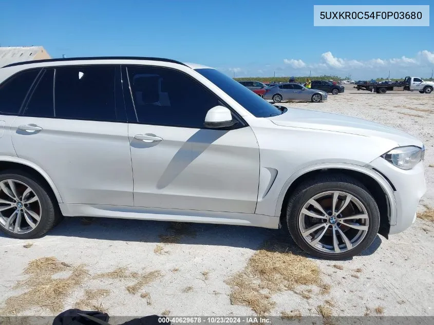 2015 BMW X5 xDrive35I VIN: 5UXKR0C54F0P03680 Lot: 40629678