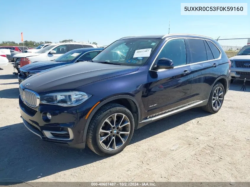 5UXKR0C53F0K59160 2015 BMW X5 xDrive35I