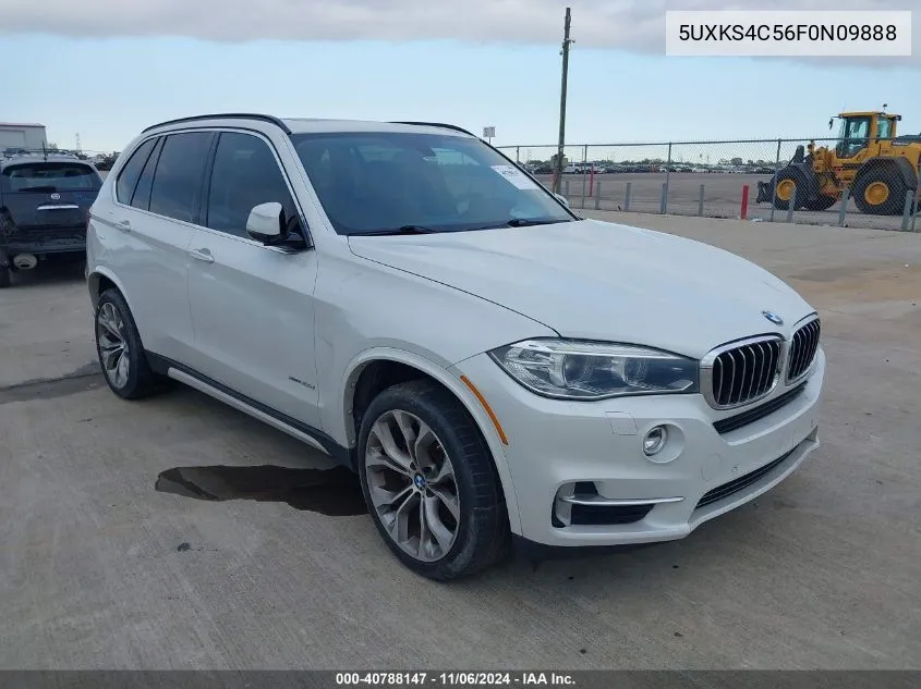 2015 BMW X5 xDrive35D VIN: 5UXKS4C56F0N09888 Lot: 40788147