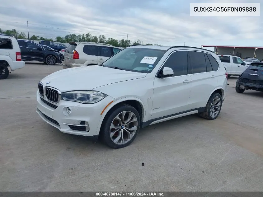 2015 BMW X5 xDrive35D VIN: 5UXKS4C56F0N09888 Lot: 40788147