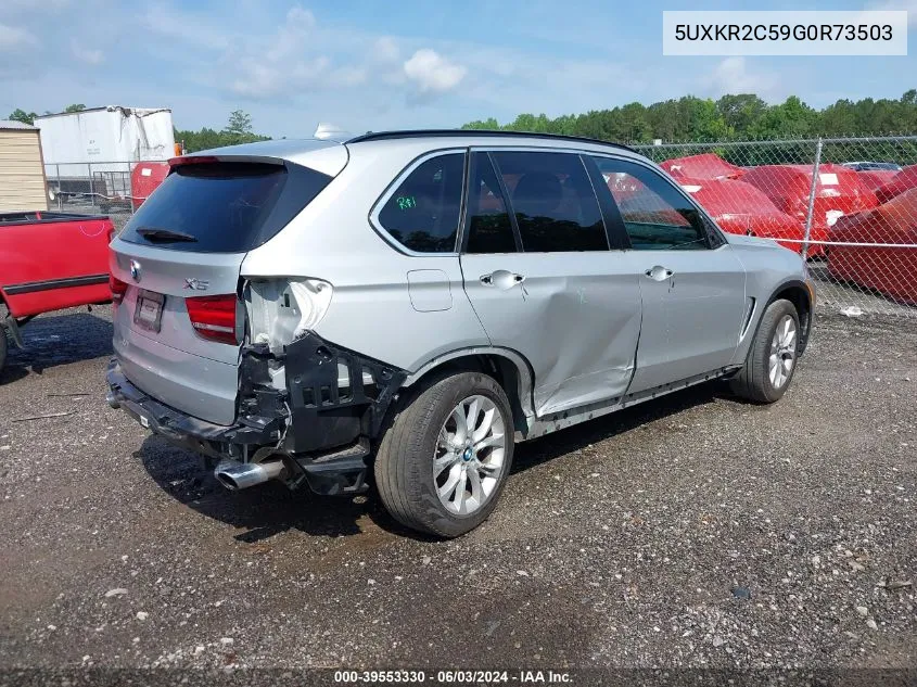 5UXKR2C59G0R73503 2016 BMW X5 Sdrive35I