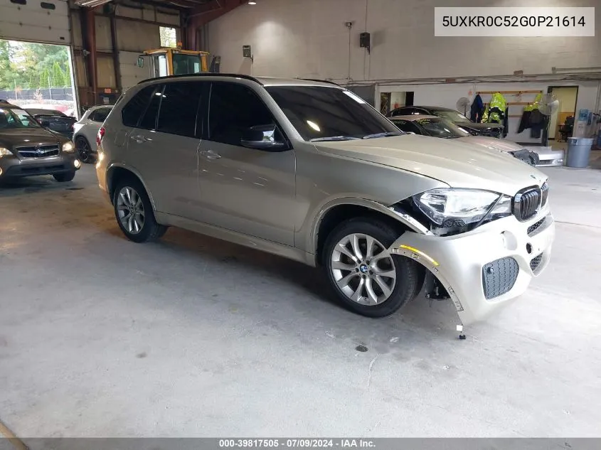 2016 BMW X5 xDrive35I VIN: 5UXKR0C52G0P21614 Lot: 39817505