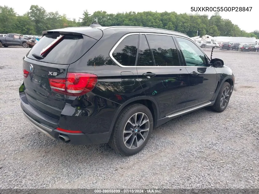 5UXKR0C55G0P28847 2016 BMW X5 xDrive35I