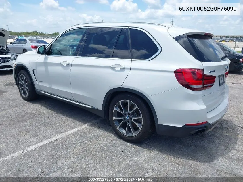 5UXKT0C52G0F75090 2016 BMW X5 Edrive xDrive40E