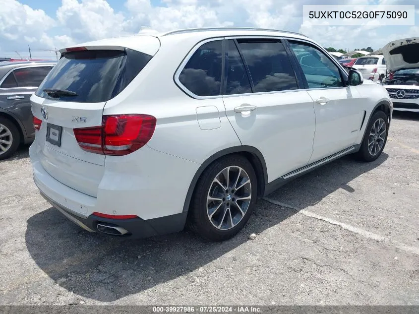 2016 BMW X5 Edrive xDrive40E VIN: 5UXKT0C52G0F75090 Lot: 39927986