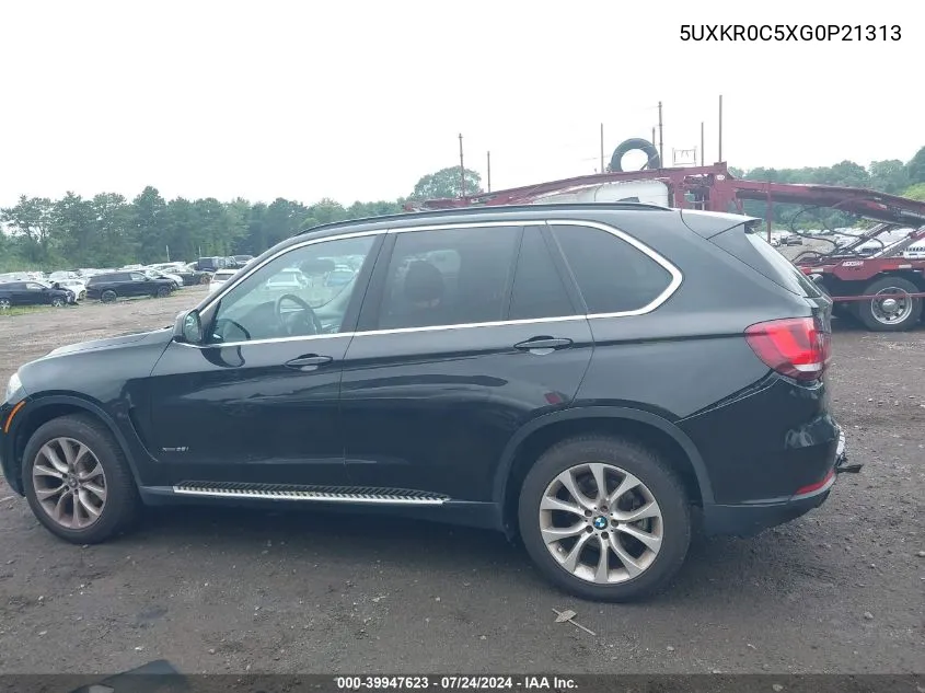 5UXKR0C5XG0P21313 2016 BMW X5 xDrive35I