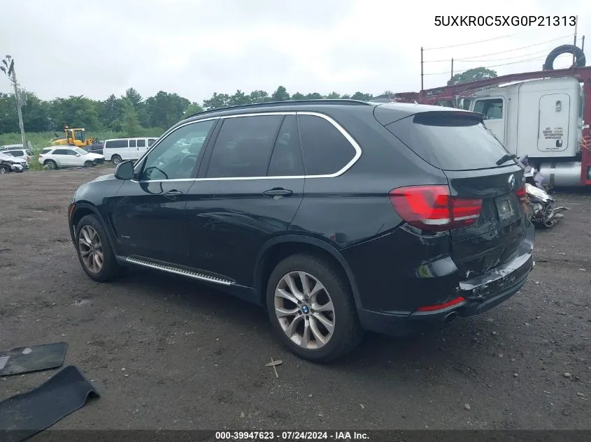 5UXKR0C5XG0P21313 2016 BMW X5 xDrive35I