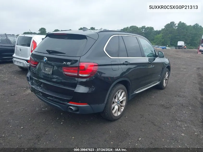 5UXKR0C5XG0P21313 2016 BMW X5 xDrive35I