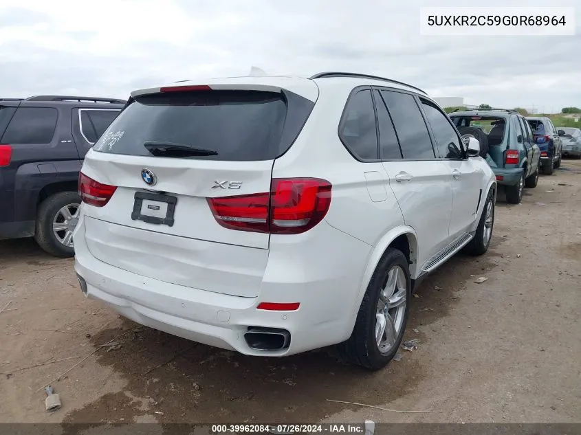 5UXKR2C59G0R68964 2016 BMW X5 Sdrive35I