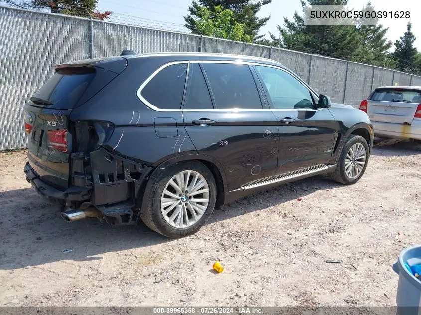 5UXKR0C59G0S91628 2016 BMW X5 xDrive35I