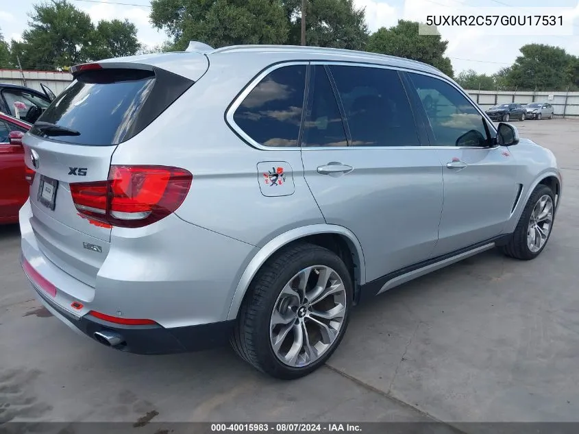 5UXKR2C57G0U17531 2016 BMW X5 Sdrive35I