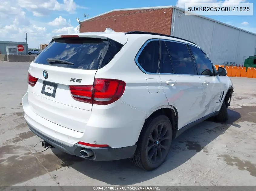 5UXKR2C57G0H41825 2016 BMW X5 Sdrive35I