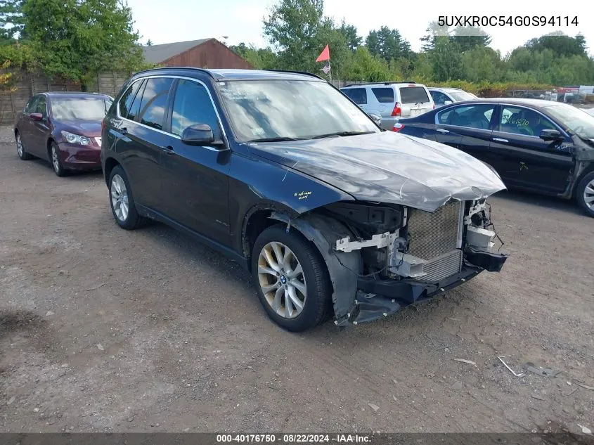 5UXKR0C54G0S94114 2016 BMW X5 xDrive35I