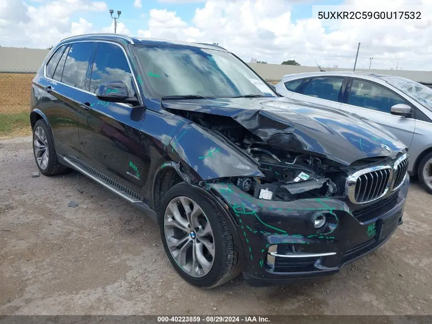 5UXKR2C59G0U17532 2016 BMW X5 Sdrive35I