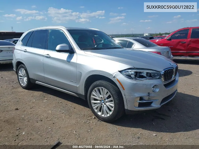 5UXKR0C59G0U12822 2016 BMW X5 xDrive35I