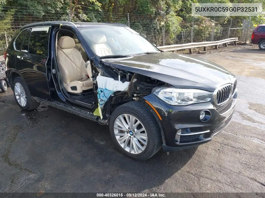 5UXKR0C59G0P32531 2016 BMW X5 xDrive35I