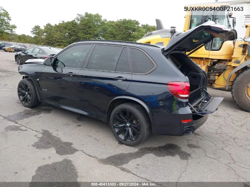 2016 BMW X5 xDrive35I VIN: 5UXKR0C54G0P21663 Lot: 40413303