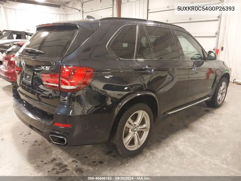 2016 BMW X5 xDrive35I VIN: 5UXKR0C54G0P26393 Lot: 40446163