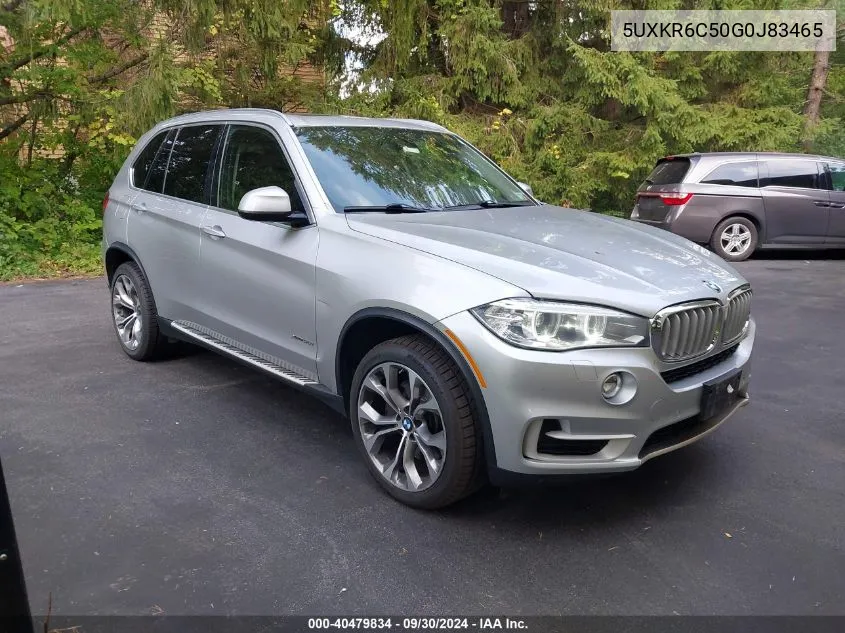 2016 BMW X5 xDrive50I VIN: 5UXKR6C50G0J83465 Lot: 40479834