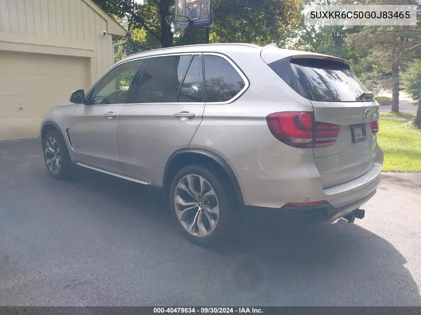 2016 BMW X5 xDrive50I VIN: 5UXKR6C50G0J83465 Lot: 40479834