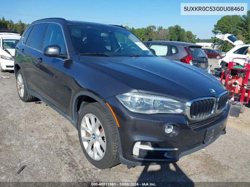 2016 BMW X5 xDrive35I VIN: 5UXKR0C53G0U08460 Lot: 40511061