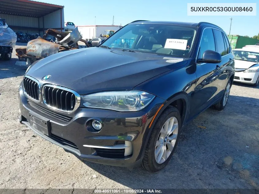 2016 BMW X5 xDrive35I VIN: 5UXKR0C53G0U08460 Lot: 40511061