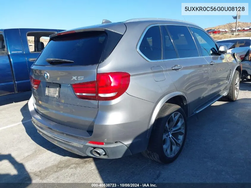 2016 BMW X5 xDrive35I VIN: 5UXKR0C56G0U08128 Lot: 40538723