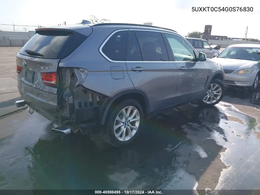 2016 BMW X5 Edrive xDrive40E VIN: 5UXKT0C54G0S76830 Lot: 40598495