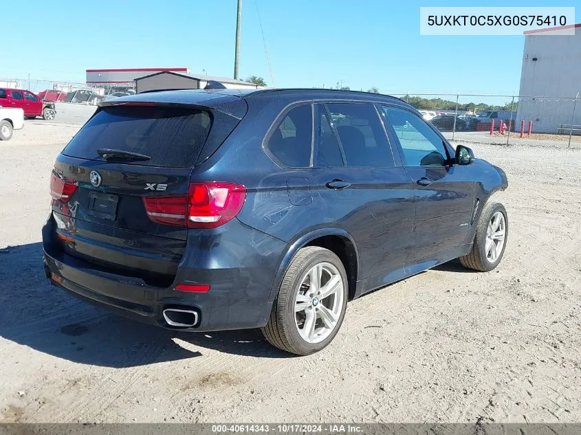 2016 BMW X5 Edrive xDrive40E VIN: 5UXKT0C5XG0S75410 Lot: 40614343