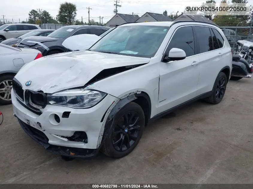 2016 BMW X5 xDrive35I VIN: 5UXKR0C54G0P20500 Lot: 40682798