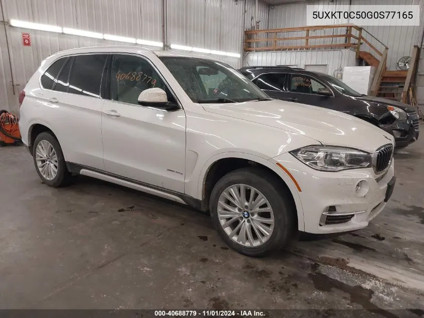 2016 BMW X5 Edrive xDrive40E VIN: 5UXKT0C50G0S77165 Lot: 40688779