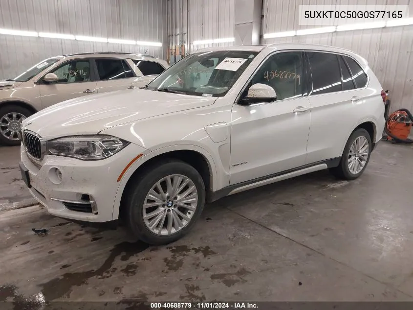 2016 BMW X5 Edrive xDrive40E VIN: 5UXKT0C50G0S77165 Lot: 40688779