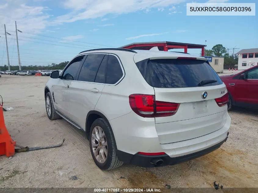 2016 BMW X5 xDrive35I VIN: 5UXKR0C58G0P30396 Lot: 40717057