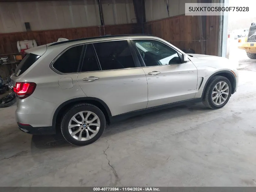 2016 BMW X5 Edrive xDrive40E VIN: 5UXKT0C58G0F75028 Lot: 40773594