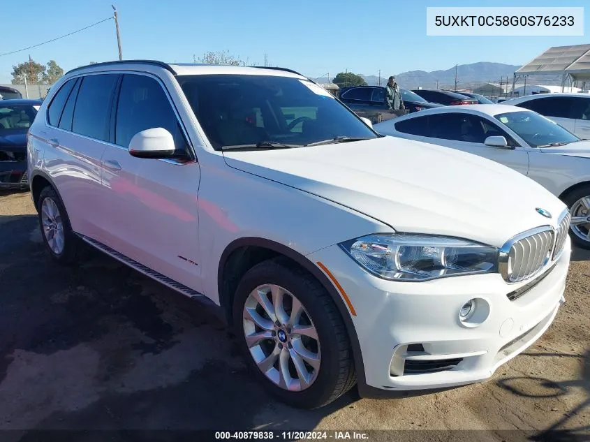 2016 BMW X5 Edrive xDrive40E VIN: 5UXKT0C58G0S76233 Lot: 40879838