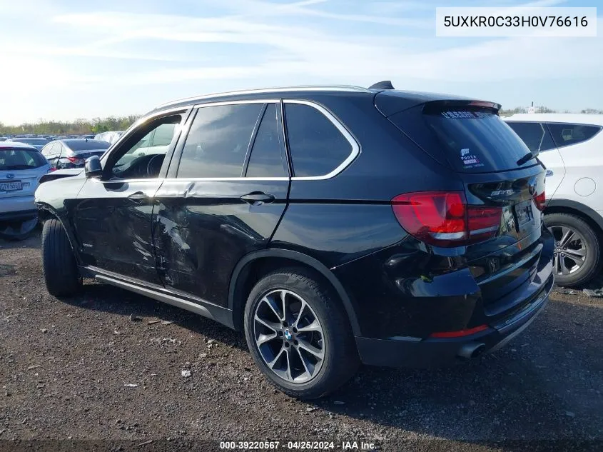 5UXKR0C33H0V76616 2017 BMW X5 xDrive35I