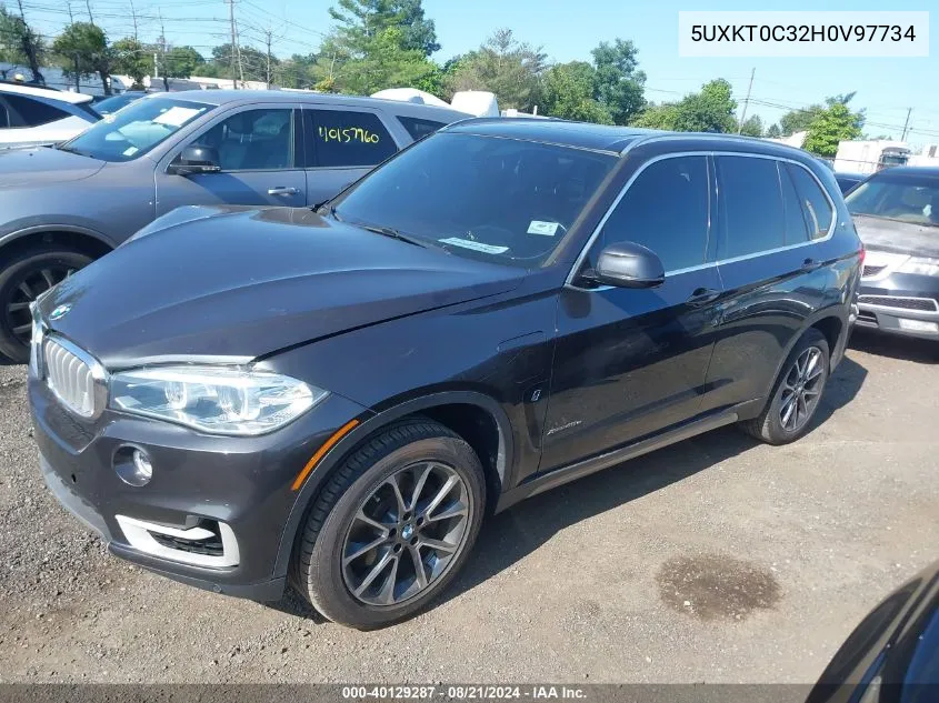 2017 BMW X5 Xdr40E VIN: 5UXKT0C32H0V97734 Lot: 40129287