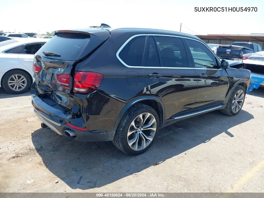 5UXKR0C51H0U54970 2017 BMW X5 xDrive35I