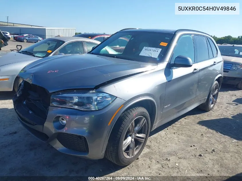 5UXKR0C54H0V49846 2017 BMW X5 xDrive35I