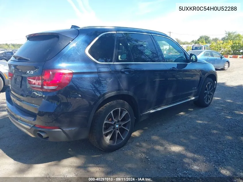 2017 BMW X5 xDrive35I VIN: 5UXKR0C54H0U52288 Lot: 40297013