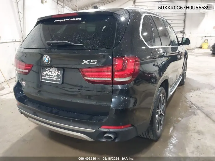 5UXKR0C57H0U55539 2017 BMW X5 xDrive35I