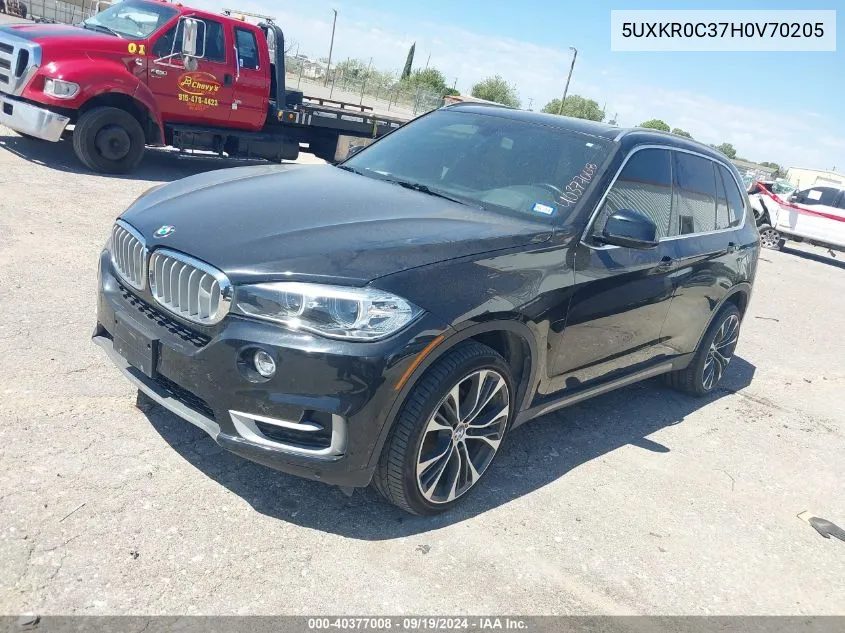 5UXKR0C37H0V70205 2017 BMW X5 xDrive35I