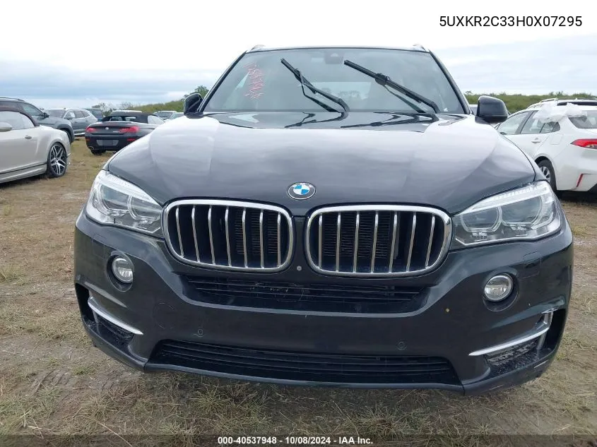 2017 BMW X5 Sdrive35I VIN: 5UXKR2C33H0X07295 Lot: 40537948