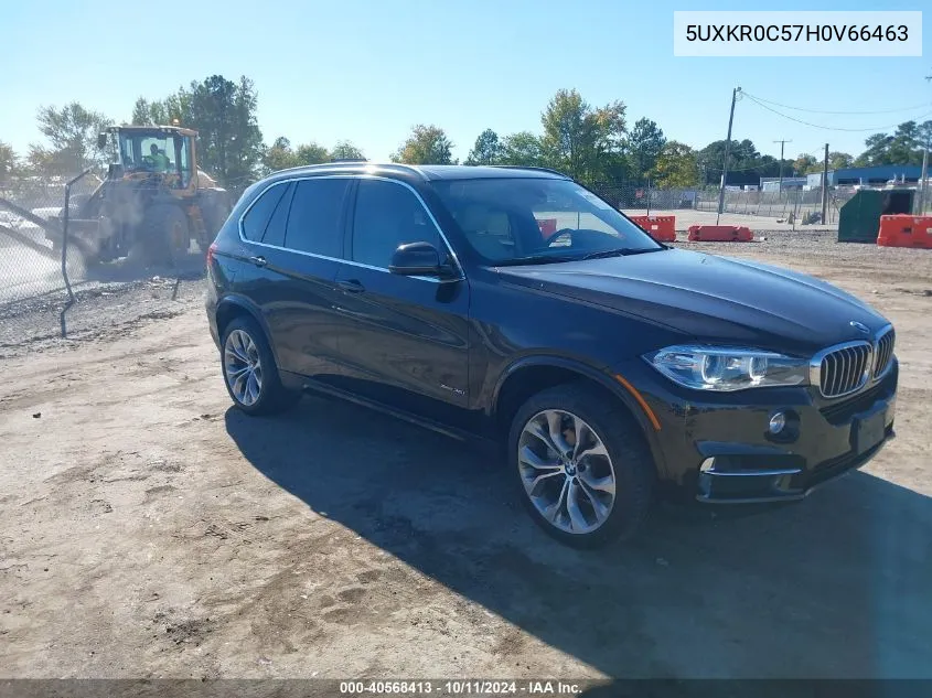 2017 BMW X5 xDrive35I VIN: 5UXKR0C57H0V66463 Lot: 40568413