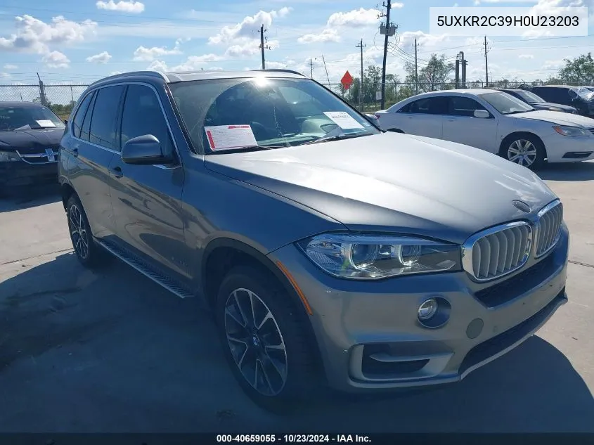 2017 BMW X5 Sdrive35I VIN: 5UXKR2C39H0U23203 Lot: 40659055