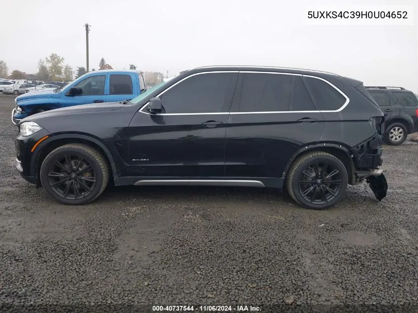 2017 BMW X5 xDrive35D VIN: 5UXKS4C39H0U04652 Lot: 40737544