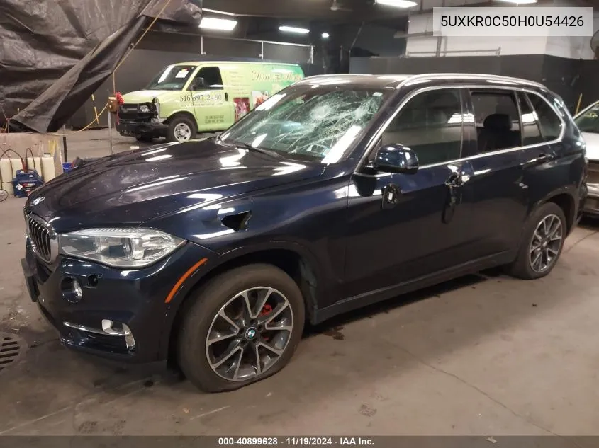 2017 BMW X5 xDrive35I VIN: 5UXKR0C50H0U54426 Lot: 40899628