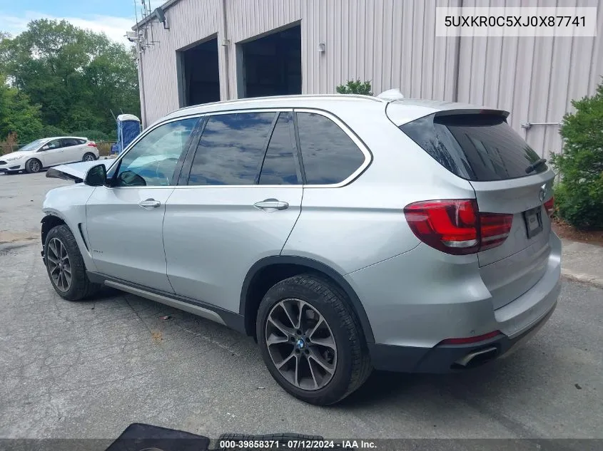 5UXKR0C5XJ0X87741 2018 BMW X5 xDrive35I