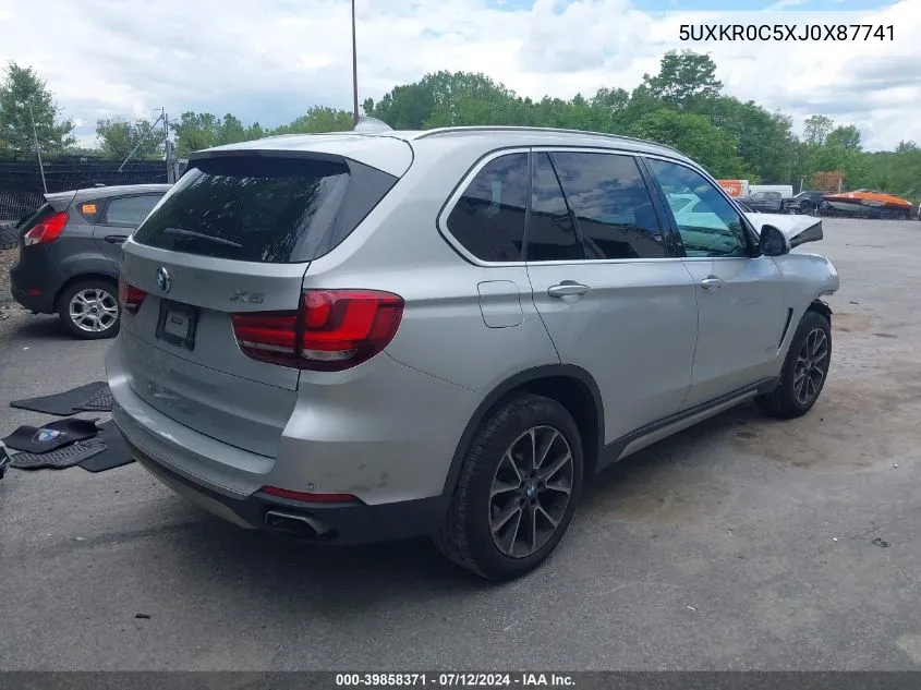 5UXKR0C5XJ0X87741 2018 BMW X5 xDrive35I