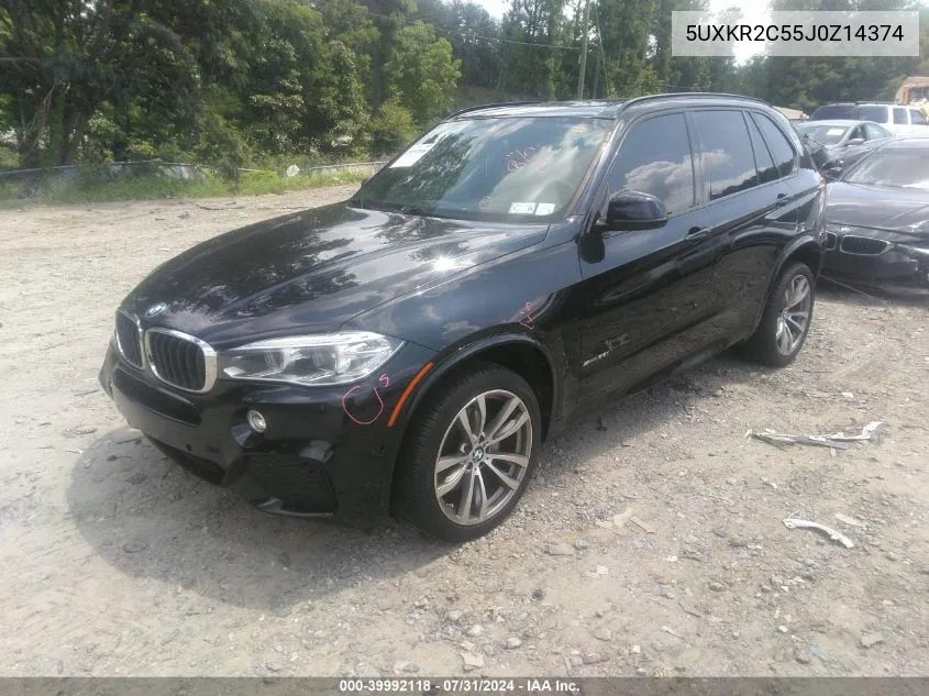 5UXKR2C55J0Z14374 2018 BMW X5 Sdrive35I